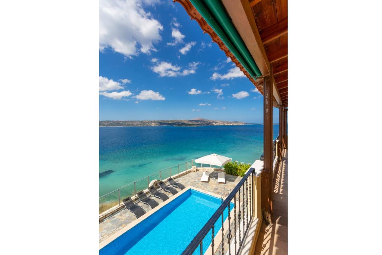 Souda Bay View Villa Kalámion Kültér fotó